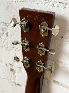 B&C shade top OM-18 for sale - headstock back detail